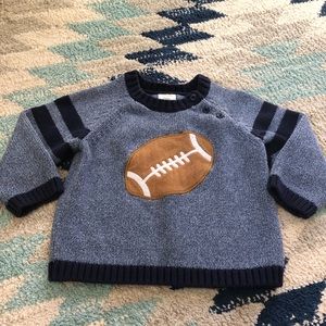 Gymboree Football Sweater